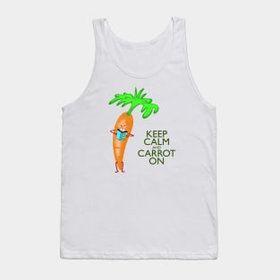 Keep Calm and Carrot On Tank Top